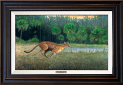 The Panther's Quest -Rich Distressed Frame